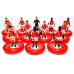 Subbuteo Andrew Table Soccer Arsenal 2019-20 on WSB Professional bases